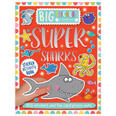  Big Stickers for Little Hands: Super Sharks