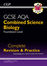  New 9-1 GCSE Combined Science: Biology AQA Foundation Complete Revision & Practice with Online Edn