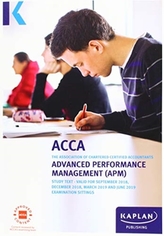  ADVANCED PERFORMANCE MANAGEMENT (APM) - STUDY TEXT
