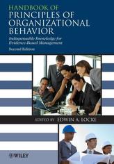 Handbook of Principles of Organizational Behaviour  - Indispensable Knowledge for Evidence-Based Management 2e