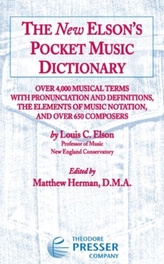  NEW ELSONS POCKET MUSIC DICTIONARY