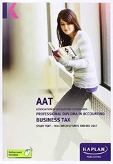  AAT Business Tax FA2016 - Study Text