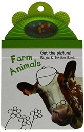  Baby Rattle Photo Book: Farm animals