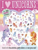  I Love Unicorns Puffy Sticker Activity