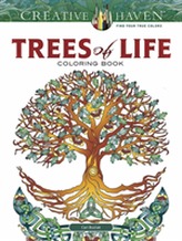 Creative Haven Trees of Life Coloring Book