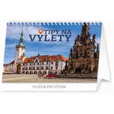 Kalendář stolní 2016 - Tipy na výlety,  23,1 x 14,5 cm