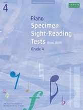  Piano Specimen Sight-Reading Tests, Grade 4