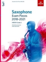  Saxophone Exam Pieces 2018-2021, ABRSM Grade 3