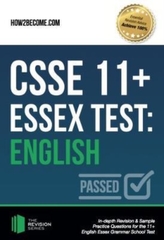  CSSE 11+ Essex Test: English