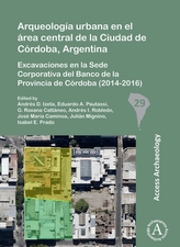  Arqueologia urbana en el area central de la Ciudad de Cordoba, Argentina