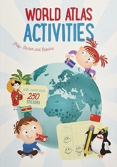  World Map Sticker Book: The World