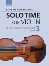  Solo Time for Violin Book 3 + CD