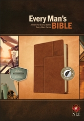  Every Man's Bible NLT, Deluxe Messenger Edition