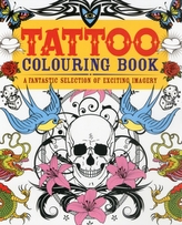  Tattoo Colouring Book