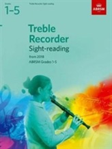  Treble Recorder Sight-Reading Tests, ABRSM Grades 1-5