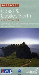  Coast and Castles North - Sustrans Cycle Routes Map