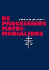  De processibus matrimonialibus