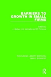  Barriers to Growth in Small Firms