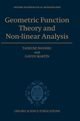  Geometric Function Theory and Non-linear Analysis
