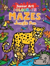  Colour-In Mazes Jungle Fun