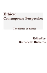 Ethics: Contemporary Perspectives