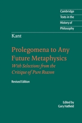  Immanuel Kant: Prolegomena to Any Future Metaphysics