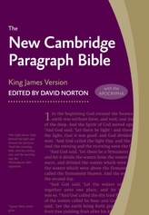 New Cambridge Paragraph Bible with Apocrypha KJ595:TA Black Calfskin