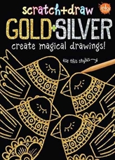  Scratch & Draw Gold & Silver