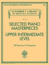  Selected Piano Masterpieces - Upper Intermediate Level (Piano Book)