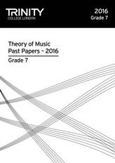  Theory of Music Past Papers 2016 - Grade 7