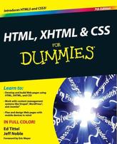  HTML, XHTML and CSS For Dummies