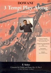  CONCERTO FOR VIOLIN & PIANO OP 13 NO 2 I
