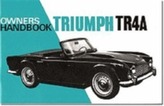  Triumph TR4A Owners Handbook