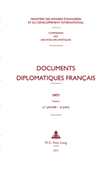  Documents diplomatiques francais