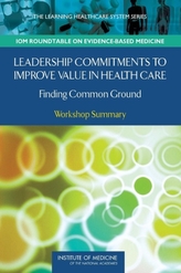  Leadership Commitments to Improve Value in Healthcare