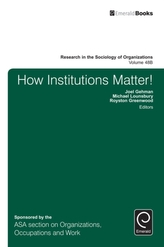  How Institutions Matter!