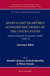  Klein's Last Quarterly Econometric Model Of The United States: Wharton Quarterly Econometric Model: Mark 10