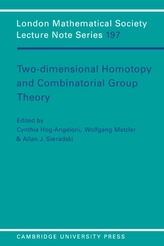  Two-Dimensional Homotopy and Combinatorial Group Theory