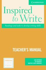  Inspired to Write Teacher's Manual