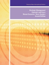  Strategic Management: Pearson New International Edition