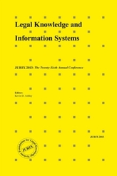  Legal Knowledge and Information Systems