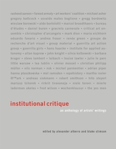  Institutional Critique
