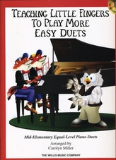  Teaching Little Fingers To Play More Easy Duets (Book/CD)