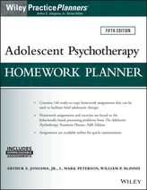  Adolescent Psychotherapy Homework Planner