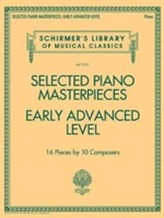  Selected Piano Masterpieces - Early Advanced Level (Piano Book)