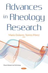  Advances in Rheology Research