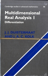  Multidimensional Real Analysis 2 Volume Hardback Set