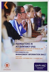  MA1 - MANAGEMENT INFORMATION - STUDY TEXT