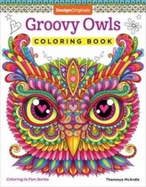  Groovy Owls Coloring Book