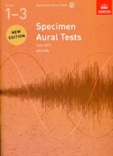  Specimen Aural Tests, Grades 1-3 with 2 CDs
